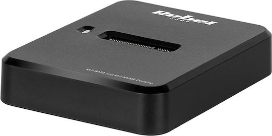 Rebel Docking Station for SATA/PCIe Hard Disks with USB-C Connection