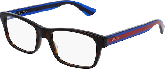 Gucci Men's Acetate Prescription Eyeglass Frame GG0006O 003