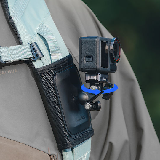 Smallrig Hook--loop Backpack Strap Mount Action Cameras