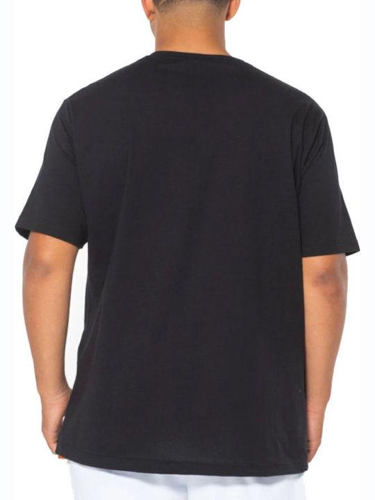 T-shirt Μαύρο