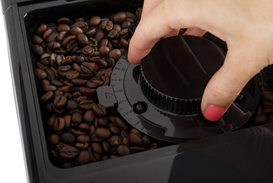 Gorenje Αυτόματη Μηχανή Espresso 1350W Πίεσης 20bar για Cappuccino με Μύλο Άλεσης Γκρι GFACM20S