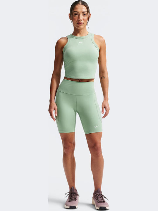 Damen Crop Top Ärmelloses Tank Top Steam Weiß