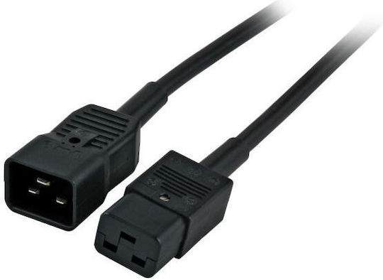 EFB IEC C20 - IEC C19 Power Cable Black EK519.1