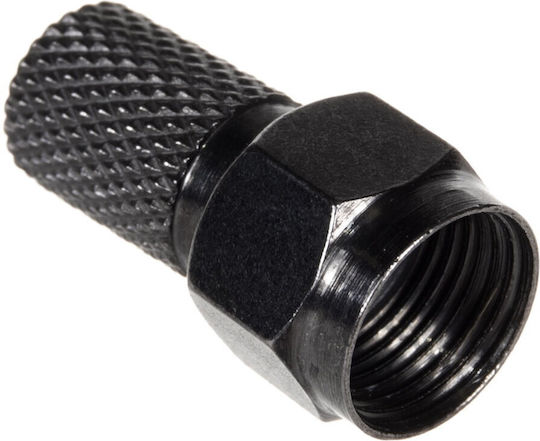 Maclean Energy Βύσμα F-Connector Μαύρο MCTV-903