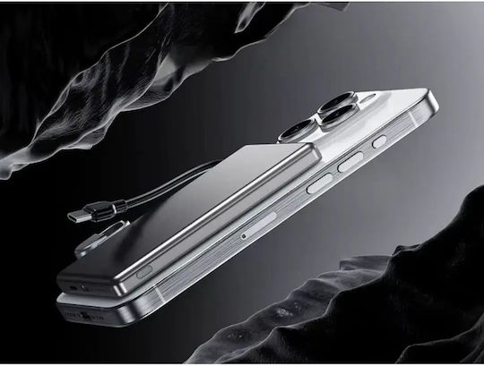 Verk Group 06396 Baterie Externă 5000mAh 20W Cu Port De Ieșire USB-A Și Port De Ieșire USB-C Gri