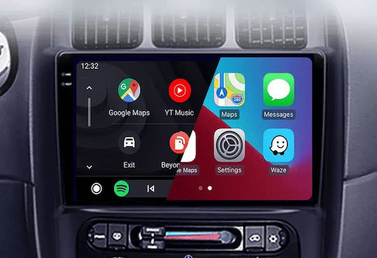 Ηχοσύστημα Αυτοκινήτου για Honda Civic 2001-2006 (Bluetooth/USB/WiFi/GPS/Apple-Carplay/Android-Auto) με Οθόνη Αφής 9"