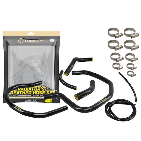 Silicone Radiator Hoses Aramide+Breather Tubes Racing Yamaha Xmax 300 Tobaki