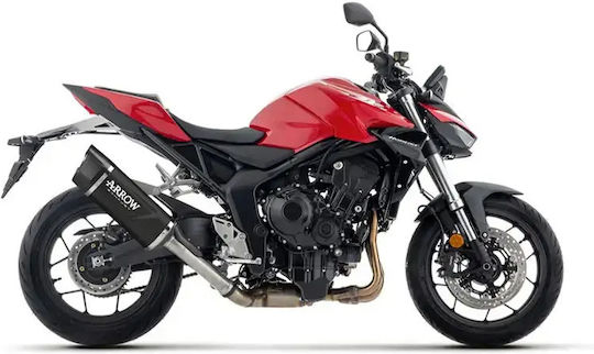Arrow Exhaust Aluminium Dark Indy Race Evo Carbon End Cap Honda Cb 1000 Hornet Sp '25-'26 71982akn.alum Dark