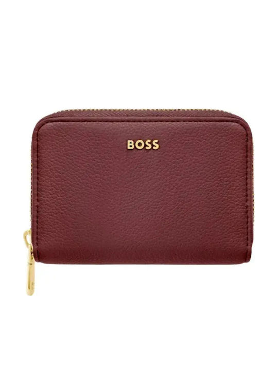 Leather Women's Wallet Burgundy