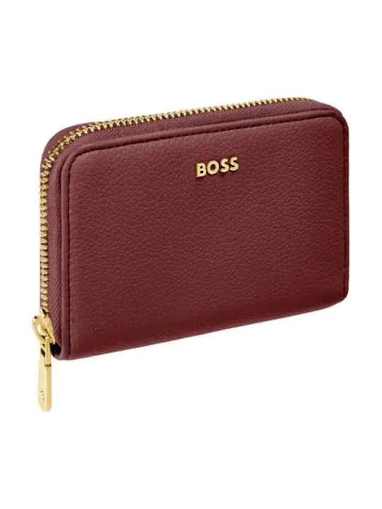 Leather Women's Wallet Burgundy