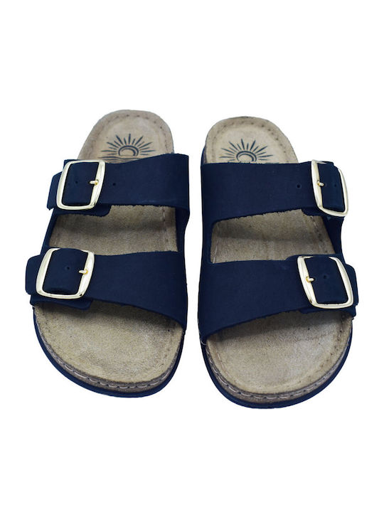 Leather Women's Anatomic Black Sandals