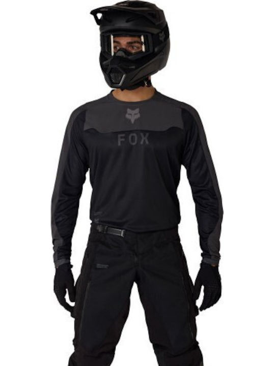 Fox Ranger Men's Motocross Long-Sleeved Riding Jersey Black Color