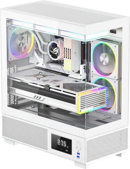 ProGaming Kian Desktop PC (Ryzen 7-5800X/32GB DDR4/1TB SSD/GeForce RTX 3050/Windows 11 Home) Alb Gheață