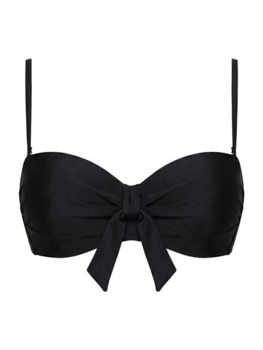 Bikini Bra With Padding Black