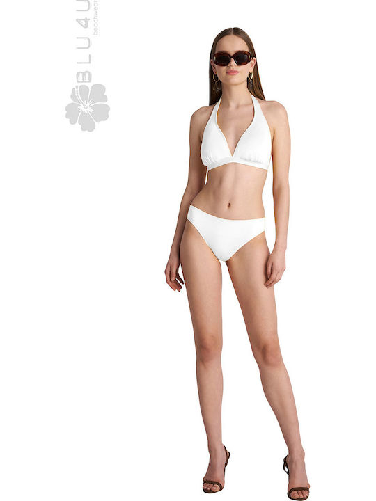 Bikini Bra D Cup With Padding White