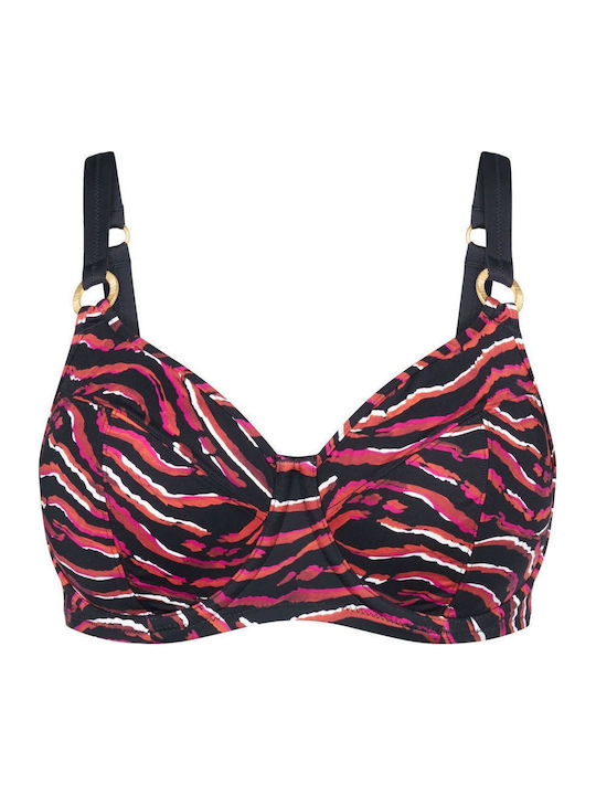 Sommer Bikini Oberteile Tierdruck Mehrfarbig