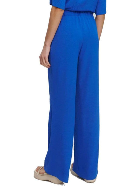 Damenhose mit Gummiband Blau