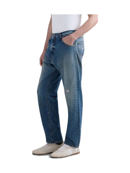 Replay Herren Jeanshosen Gekürztes Blau