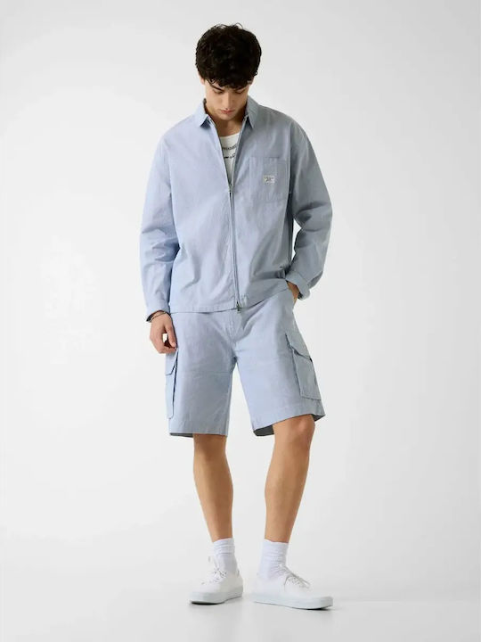 Pantaloni Scurți Bărbați Albi