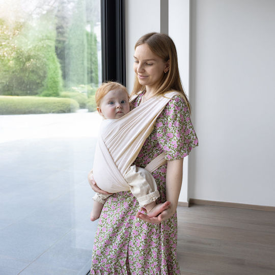 Bemini Babytragetuch Wickeln Beige