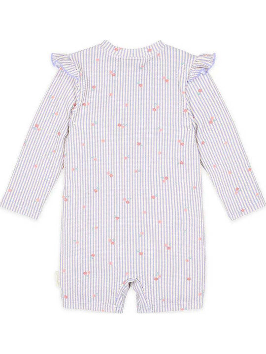 Little Dutch Kinder Badebekleidung Einteilig Mit Langen Ärmeln Dreamy Stripes
