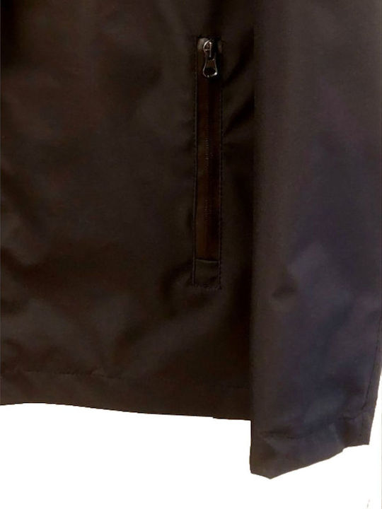 Winddichte Herren Jacke Schwarz