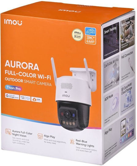 Imou Titan Pro IP Surveillance Camera Wi-Fi Full HD+ 6MP Waterproof with Two-Way Communication