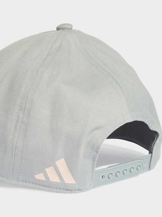 adidas Kids Fabric Cap Kids Cap Gray
