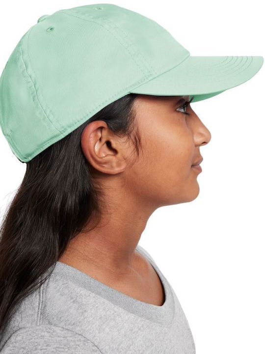 Nike Kinderhut Jockey Stoff Dri-fit Club Grün
