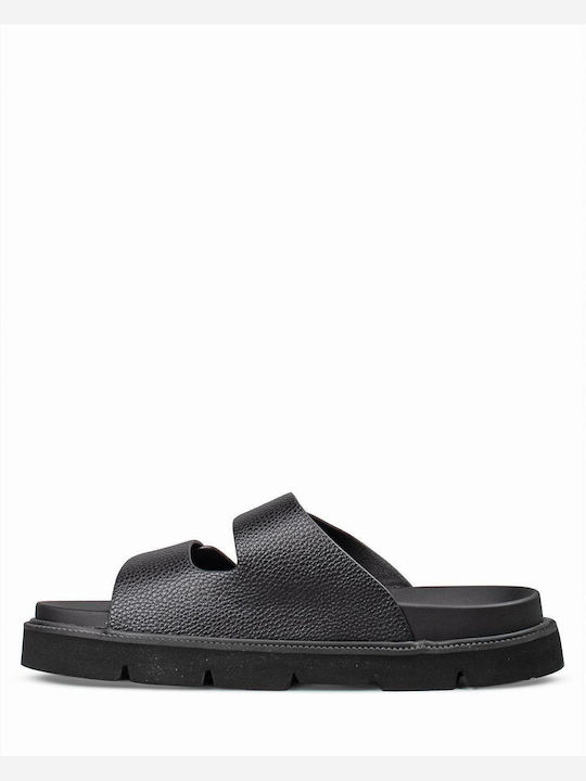Hallan Men's Sandals In Black Colour