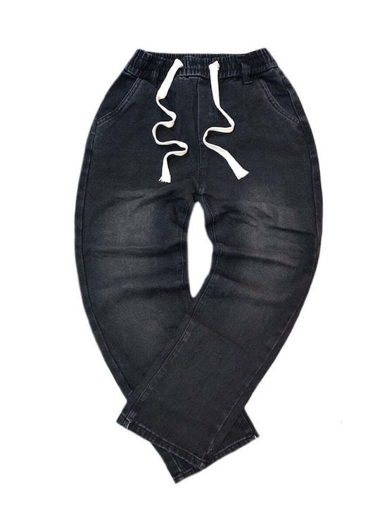 Men's Jeans Pants Black