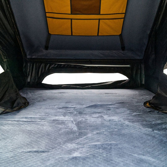Offlander Fold E 150 Roof Σκηνή Camping Αυτοκινήτου Μαύρη 240x150x130εκ.