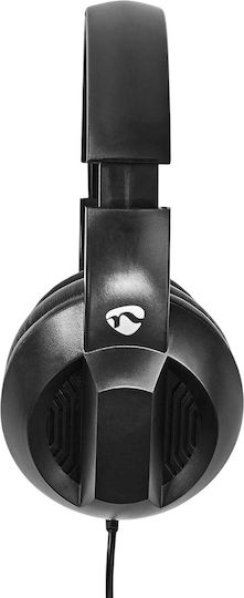 Nedis CHSTU210BK Căști Over Ear cu Fir Negre