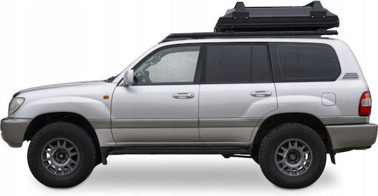 Offlander Fold E 150 Roof Σκηνή Camping Αυτοκινήτου Μαύρη 240x150x130εκ.