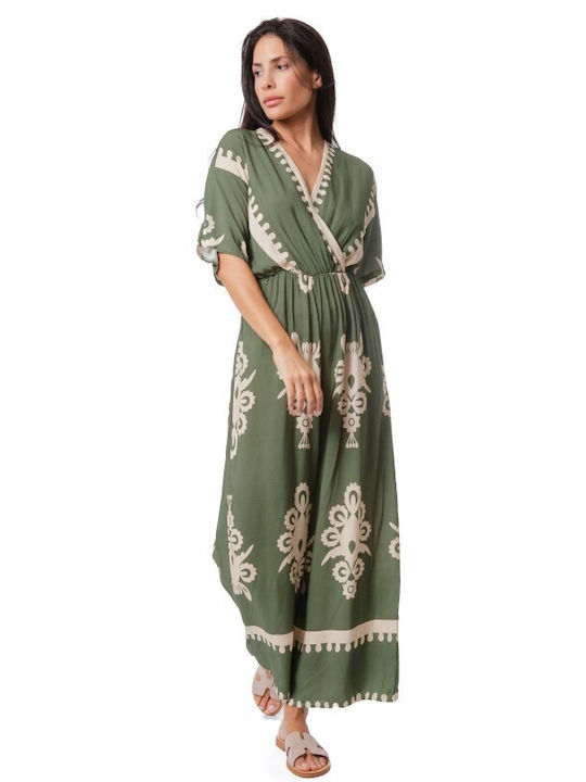 Women's Khaki One-piece Jumpsuit
