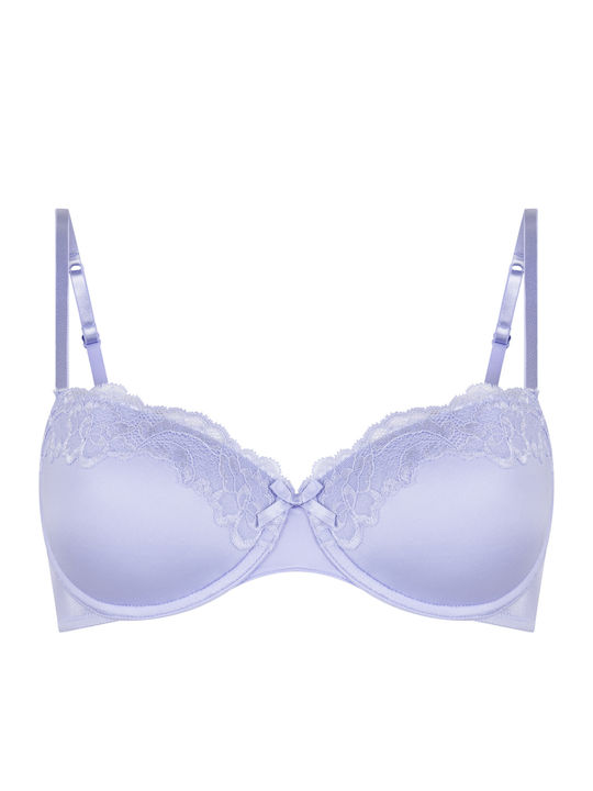 Shine Sutien Violet Cu Căptușeală Ușoară Și Cu Armatură