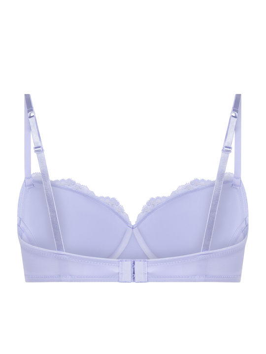 Shine Sutien Violet Cu Căptușeală Ușoară Și Cu Armatură