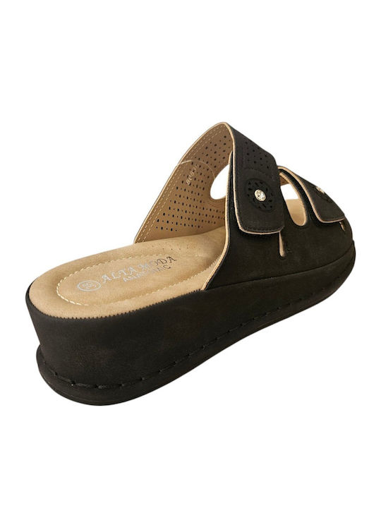 Anatomic Women's Summer Black Platforms