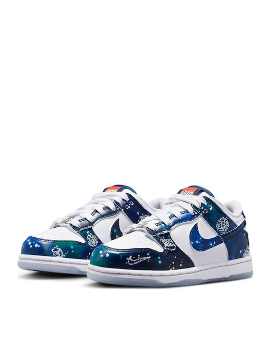 Dunk Low Παιδικά Sneakers Λευκά