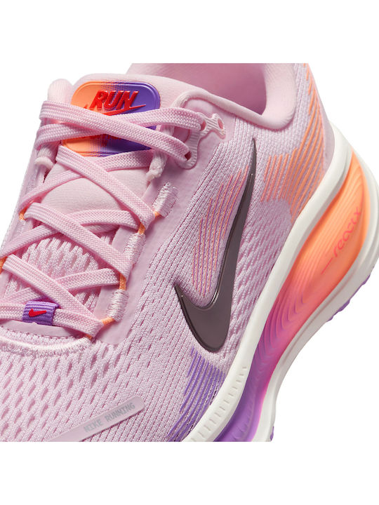 Vomero 18 Kids Sports Shoes Running with Laces Pink