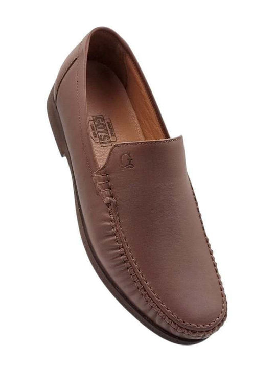 Leather Men's Casual Shoes Tabac Brown 1150_TABAC