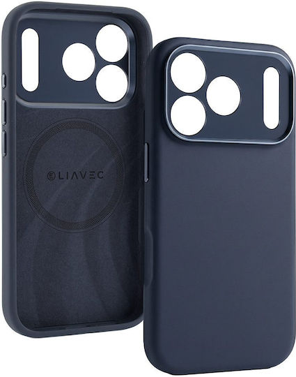 Shield Back Cover Silicone Navy Blue iPhone 17 Pro