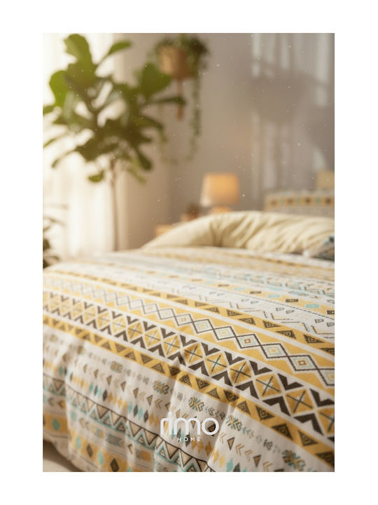 SteweHome Σετ Σεντόνια Μονά 100x220εκ. Κίτρινο (3τμχ)
