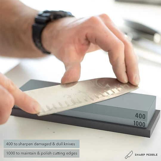 Sharp Pebble 400/1000 Πέτρα Ακονίσματος Διπλή