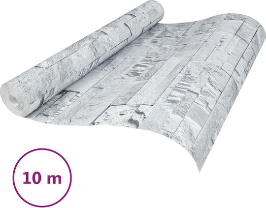 Fabric Gray Wall Wallpaper 1000x53cm