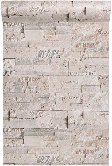 Fabric Beige Wall Wallpaper 1000x53cm