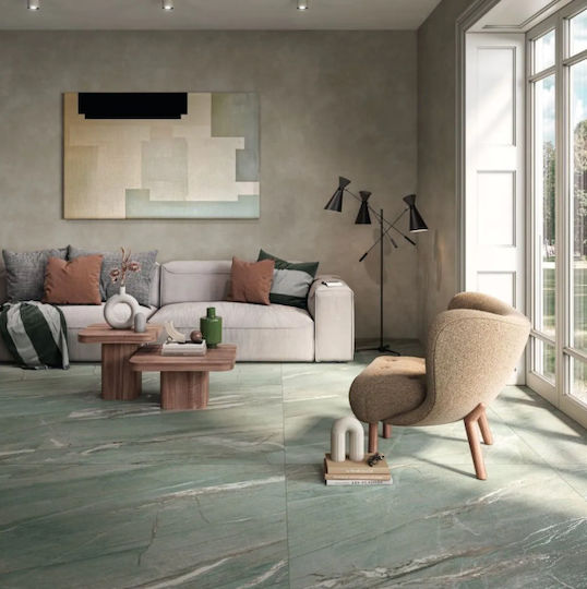 Imola Placă De Podea / Montat Pe Perete Pentru Interior Ceramică Mată 120x60cm Verde