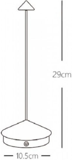 Inlight Lămpi Decorative Pentru Masă Bianco Reglabil 3068-Golden