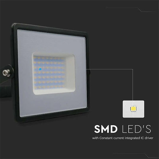 V-TAC Vt-4051 Waterproof LED Floodlight 50W Cold White 6500K IP65
