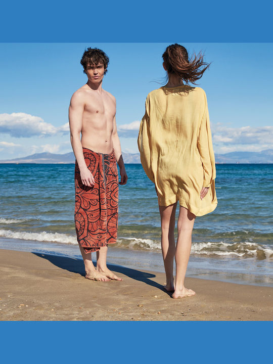 Kentia Sundress Φόρεμα Παραλίας Yellow Kentia Sundress Φόρεμα Παραλίας Yellow